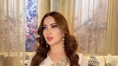 نسرين طافش تودع رمضان بإطلالة بيضاء ذهبية تخطف الأنظار عبر إنستجرام