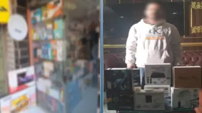 ضبط محل بالجيزة لبيع أجهزة ريسيفر غير مرخصة لفك شفرات القنوات المشفرة