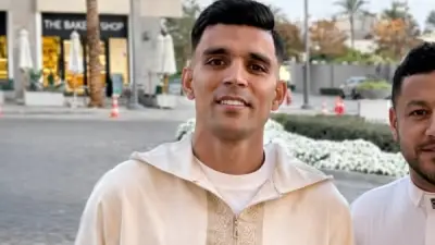 أشرف بن شرقي يحتفل بعيد الفطر بالزي المغربي ويستعد لمواجهة الترجي مع الأهلي