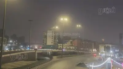 عاصفة ترابية قوية تضرب القاهرة في أول أيام عيد الفطر وتؤثر على الرؤية والمرور