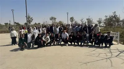 طلاب جامعة القاهرة يشاركون في احتفالية العيد بالعاصمة الجديدة بحضور الرئيس السيسي