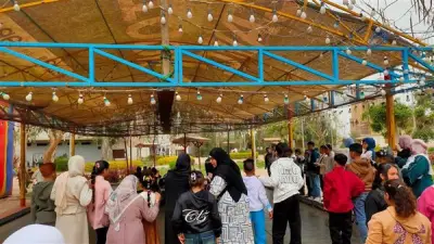 الملاهي الشعبية بالقليوبية تخطف الأضواء في ثاني أيام عيد الفطر المبارك