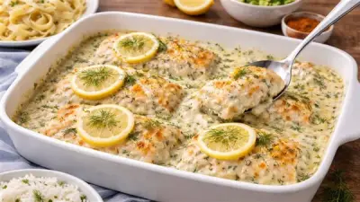 وصفة مميزة: سمك بالصوص الأبيض والشبت من مطبخ الشيف إلهام النعماني لعيد الفطر