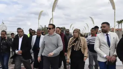 محافظ بور سعيد يقود جولات مكوكية في ثاني أيام عيد الفطر لتعزيز الخدمات والسلامة