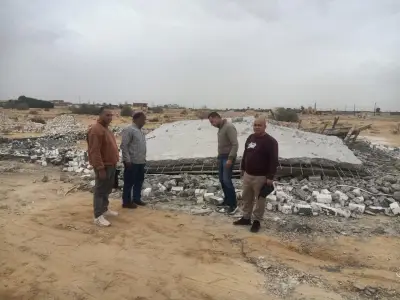 وزارة الزراعة تزيل تعديات على الأراضي الزراعية في السويس والإسماعيلية خلال إجازة العيد