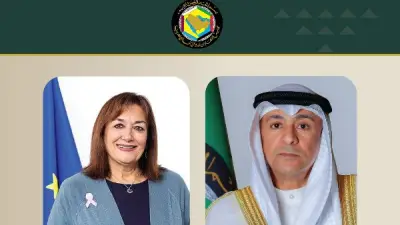 أمين التعاون الخليجي والمفوضة الأوروبية يناقشان الإعتداءات الإيرانية وضرورة وقفها فوراً