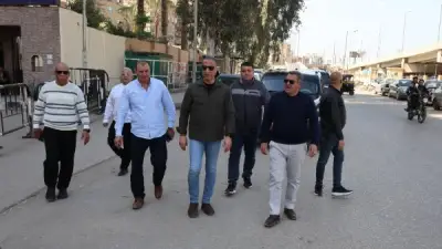 محافظ الجيزة يقود حملة ميدانية لرفع الإشغالات والتعديات في أرض اللواء