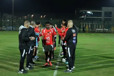 منتخب مصر ينظم تمرينًا شرفيًا للاعبيه الجدد استعدادًا للمباريات المقبلة