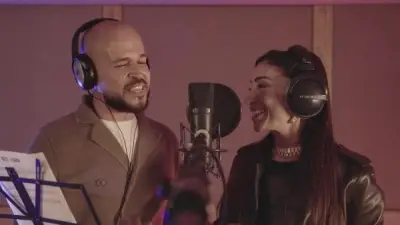 أبو ودينا الشربيني يعلنان عن تعاون فني جديد في أغنية 