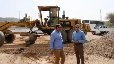 محافظ أسوان يأمر بالتحفظ على أسطوانات بوتاجاز تباع بأسعار غير قانونية ويتابع أعمال التطوير