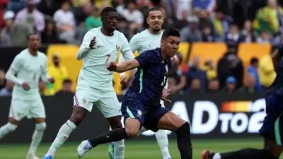 إصابة ديمبيلي في ودية فرنسا والبرازيل تثير قلق باريس سان جيرمان قبل مواجهات دوري الأبطال