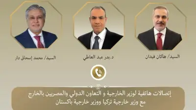 مصر وباكستان وتركيا تبحث التطورات الإقليمية وجهود خفض التصعيد في اتصالات هاتفية