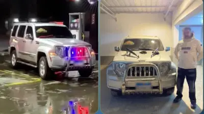 القبض على مالك سيارة بأسيوط يحمل أسلحة نارية وملصق مجلس النواب