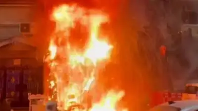 إخماد حريق هائل بمحل أسماك في سيدي بشر بالإسكندرية دون وقوع إصابات