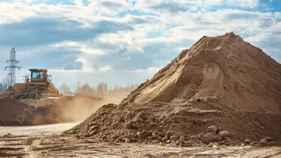 استقرار أسعار الرمل في سوق مواد البناء مع نهاية تعاملات الأسبوع