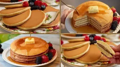 طريقة عمل البان كيك: إفطار مميز وسهل لأطفالك في عطلة نهاية الأسبوع