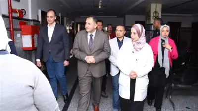 محافظ دمياط يتفقد مركز صحة الأسرة ثان استعدادًا للتأمين الصحي الشامل