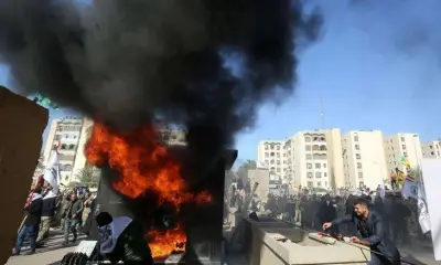 السفارة الأمريكية في بغداد تصدر تحذيرات عاجلة بعد انفجارات عنيفة تهز العاصمة العراقية