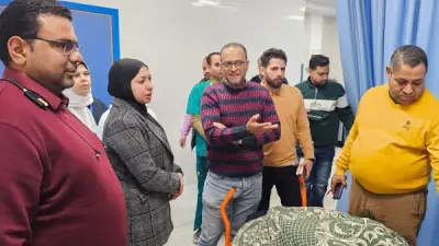 محافظ أسيوط يطلق حملات مكثفة على المستشفيات لتحسين جودة الخدمات الصحية