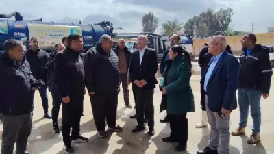 محافظ القاهرة يتفقد شوارع العاصمة لمواجهة تراكمات مياه الأمطار بعد إغلاق المدارس