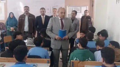 وكيل تعليم الدقهلية يتفقد انتظام الدراسة بمدارس غرب المنصورة في جولة ميدانية موسعة