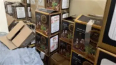 ضبط قرابة مليوني قطعة مستحضرات تجميل مجهولة المصدر في الفيوم