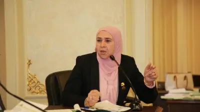 ابن النائبة سهير القاضي يوضح حالتها الصحية بعد إغمائها داخل البرلمان