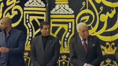 نجوم الكرة المصرية يتوافدون على عزاء شقيق فاروق جعفر في المنيرة بالقاهرة