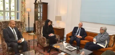 وزير الاستثمار يبحث تفعيل منصة الطاقة المتجددة مع المسؤولة البريطانية للمناخ