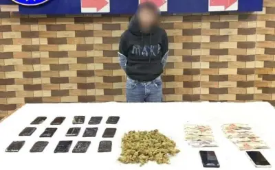 ضبط عاطل يروج للمخدرات عبر مواقع التواصل في الغربية