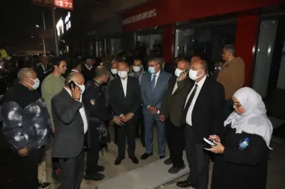 محافظ القاهرة يشكل لجنة هندسية لفحص عقار حريق مصنع الزيتون