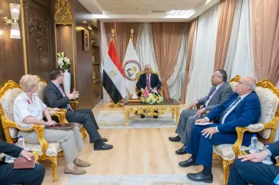 جمبلايط يبحث مع السفير البريطاني التعاون للاستفادة من ماكينات التحكم الرقمي CNC