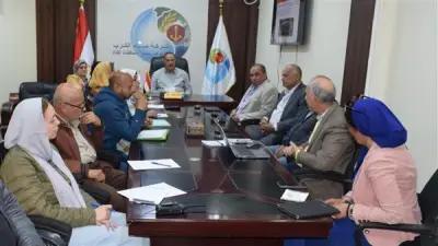 رئيس مياه القناة يشهد تجربة تقنية الطفو بالهواء المذاب DAF بمحطة القنطرة شرق