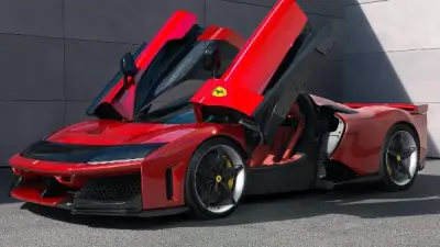 فيراري F80: سيارة خارقة بتقنيات هجينة وأداء مذهل يصل إلى 1200 حصان