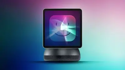 آبل تكشف عن جهاز HomePad الجديد بشاشة ذكية وتثبيت مغناطيسي على الحائط