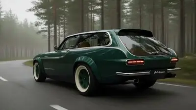 فولفو تعيد إحياء أيقونتها P1800 ES كسيارة ستيشن واجن فاخرة بمحرك توربو في 2026