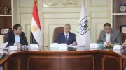محافظ بني سويف يرأس اجتماع اللجنة العليا لتقنين أراضي أملاك الدولة