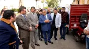 محافظ الدقهلية يتفقد منظومة توزيع الخبز بالتروسيكلات ويوجه بإنشاء منفذ جديد