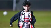 طفل مسلسل أصحاب الأرض يحضر تدريبات الزمالك في حدث مميز