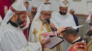 الأنبا عمانوئيل يمنح الدرجة الدياكونية للإكليريكي مكاريوس وهيب في احتفال كنسي مهيب