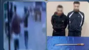 ضبط متهمين بحمل أسلحة بيضاء وتهديد صاحب معرض بالجيزة بعد تداول فيديو