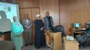 رئيس منطقة الإسماعيلية الأزهرية يتفقد برنامج تدريبي لتنمية مهارات المعلمين في الحاسب الآلي والذكاء الاصطناعي