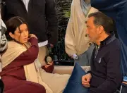 سينتيا خليفة مع طارق لطفي في كواليس فرصة أخيرة: تفاصيل مثيرة عن العمل