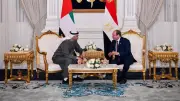السيسي يؤكد لمحمد بن زايد تضامن مصر مع الإمارات ضد الاعتداءات الإيرانية