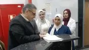 وكيل صحة كفر الشيخ يزور مستشفى الصدر في أول أيام عيد الفطر لتفقد الخدمات الطبية