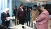 وكيل صحة الشرقية يتفقد مستشفى ديرب نجم خلال عطلة عيد الفطر المبارك