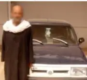 أمن سوهاج يضبط قائد سيارة تعمد إخفاء بيانات لوحاته الخلفية