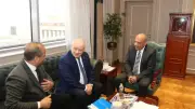 وزير الكهرباء يجتمع بنائب روسآتوم لبحث تطورات مشروع المحطة النووية بالضبعة