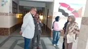 زيارة مفاجئة لوكيل تعليم بني سويف لمتابعة انتظام العملية التعليمية في الواسطى