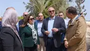 وزيرة التنمية المحلية ومحافظ الإسكندرية يتفقدان مركز معالجة المخلفات الخطرة بالناصرية
